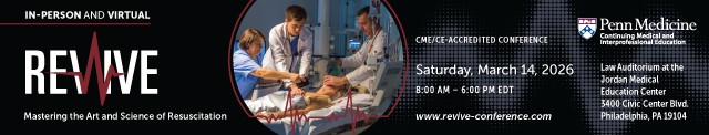REVIVE: Mastering the Art and Science of Resuscitation Banner